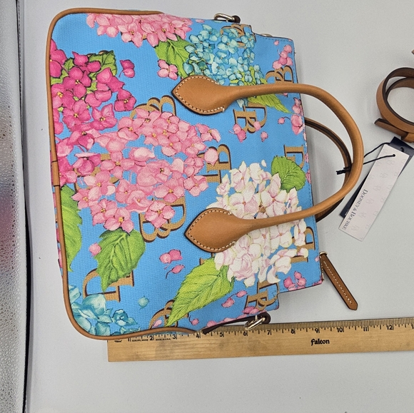 DOONEY & BOURKE Hydrangea 3way Satchel Shoulder Crossbody Bag Purse NEW RARE - Picture 5 of 16